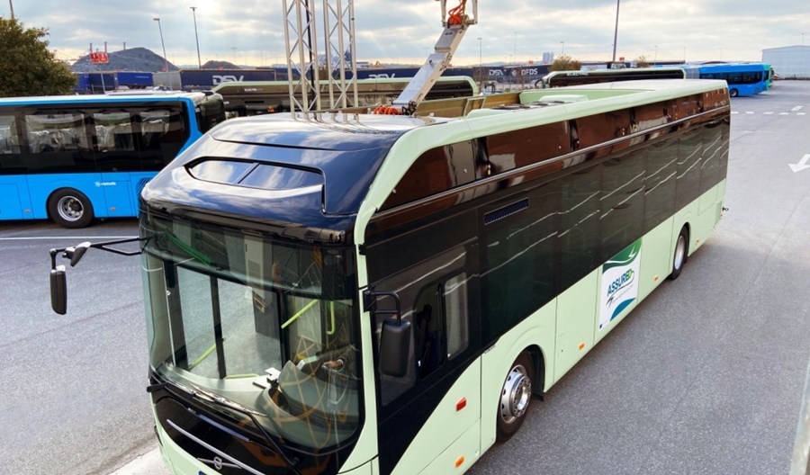 Volvo wprowadzi nowy sposób ładowania elektrobusów Volvo wprowadzi nowy sposób ładowania elektrobusów