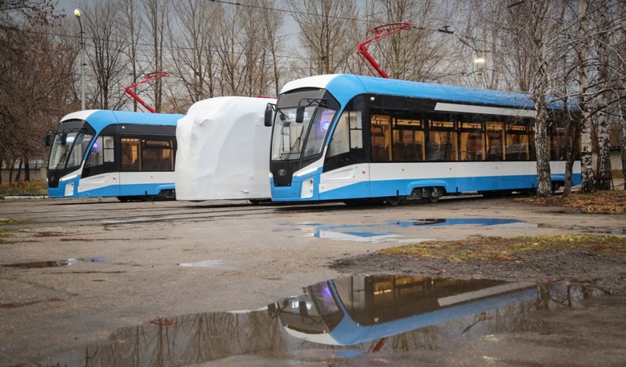 Rosja: Firma PK TS dostarczy 16 nowych tramwajów "Lwiątek" do Iżewska Rosja: Firma PK TS dostarczy 16 nowych tramwajów "Lwiątek" do Iżewska