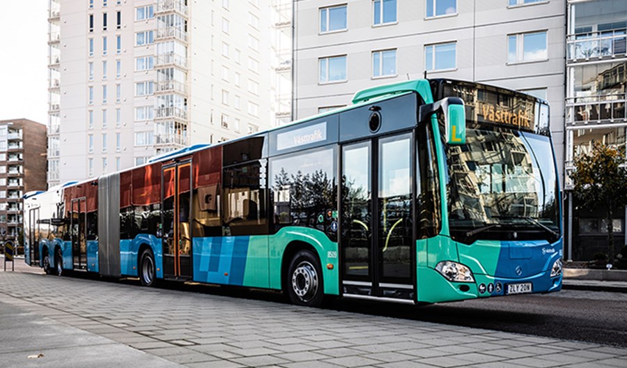 Czteroosiowe Mercedesy wkrótce wyjadą na ulice Göteborga Czteroosiowe Mercedesy wkrótce wyjadą na ulice Göteborga