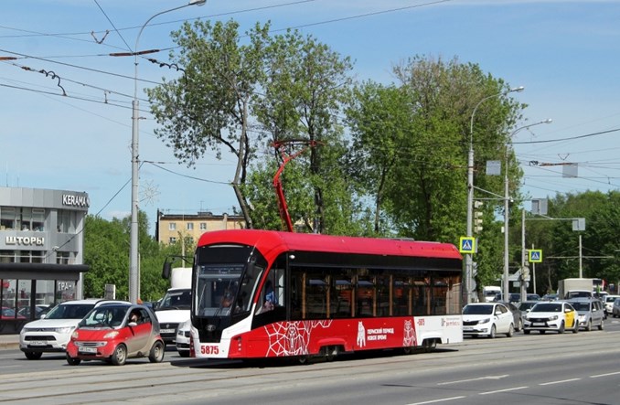 Rosja: Firma PK TS dostarczy 15 nowych tramwajów do Permu