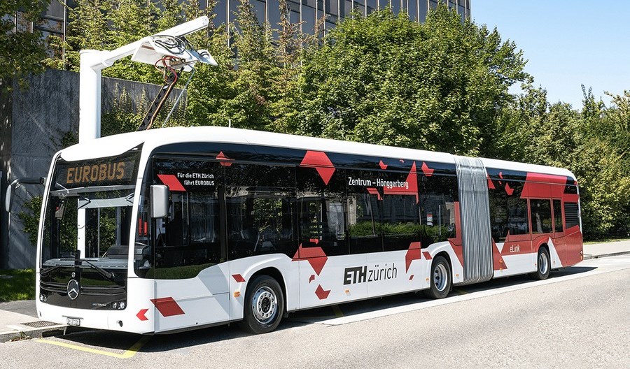Pierwsze elektryczne przegubowe eCitaro kursuje po Zurychu Pierwsze elektryczne przegubowe eCitaro kursuje po Zurychu