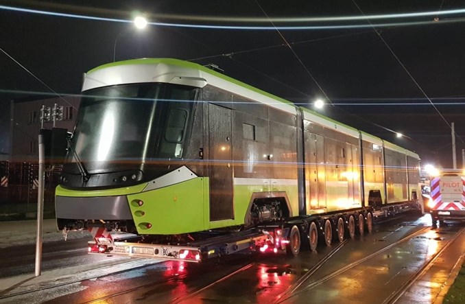 Drugi tramwaj Durmazlara już w Olsztynie