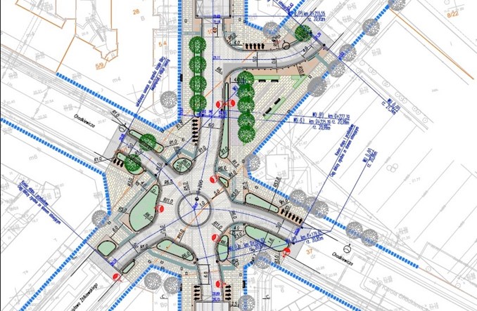 Szczecin: Kolejne ulice w centrum do przebudowy. Powstaną rondo i wyniesione przejścia