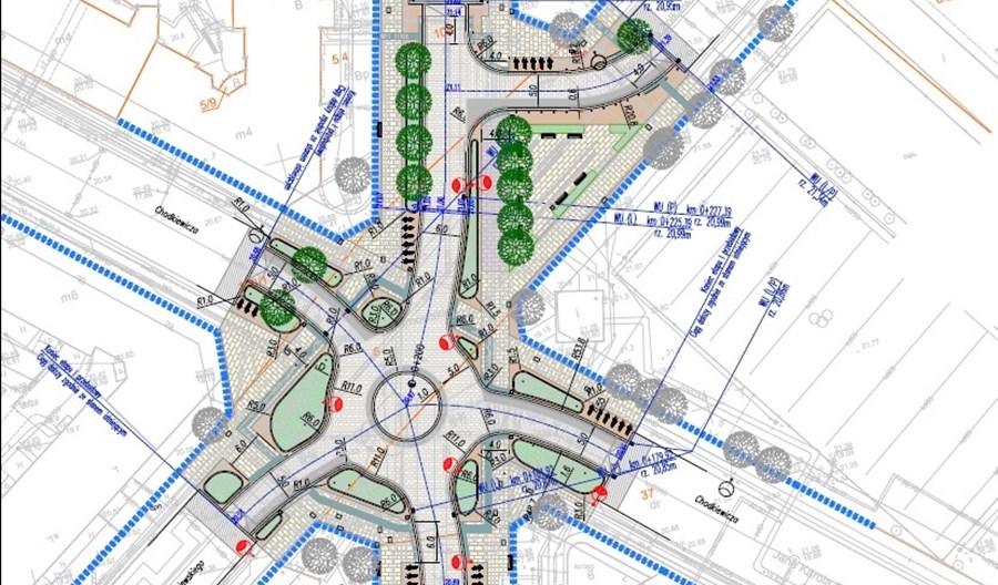 Szczecin: Kolejne ulice w centrum do przebudowy. Powstaną rondo i wyniesione przejścia Szczecin: Kolejne ulice w centrum do przebudowy. Powstaną rondo i wyniesione przejścia