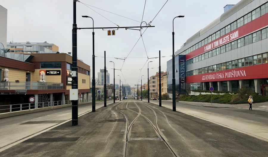 Praga odbudowała trasę tramwajową po 45 latach. Tramwaje wrócą w czerwcu Praga odbudowała trasę tramwajową po 45 latach. Tramwaje wrócą w czerwcu