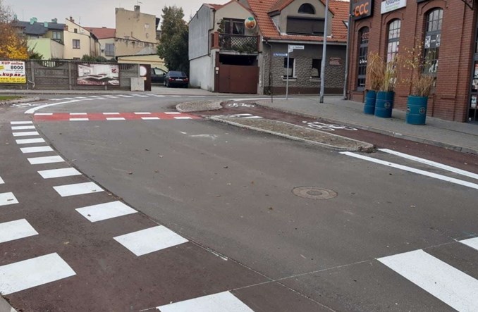 Pleszew wpisał infrastrukturę rowerową w ciasne centrum