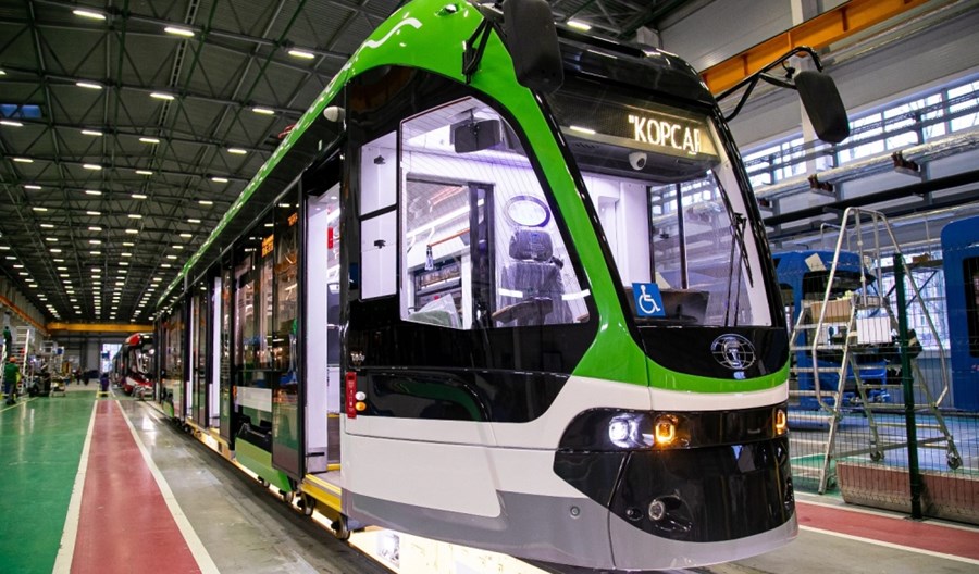 Tramwaj Korsarz wypłynął do Kaliningradu. Będzie nowa linia? Tramwaj Korsarz wypłynął do Kaliningradu. Będzie nowa linia?
