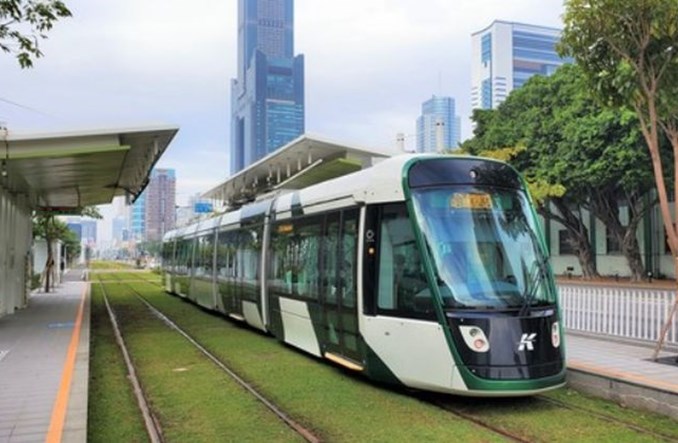 Tramwaje Alstomu debiutują na Tajwanie