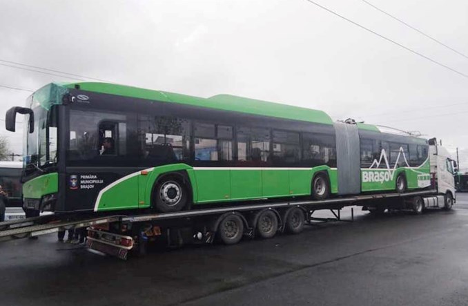 Kolejne trolejbusy Solarisa pojadą do Braszowa