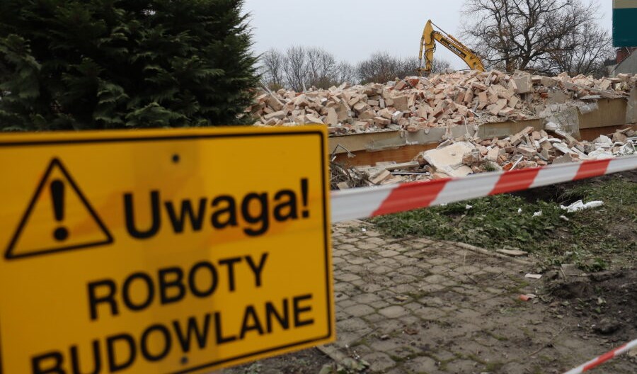 Kraków: Tramwaj do Górki Narodowej. Prace postępują mimo zimy Kraków: Tramwaj do Górki Narodowej. Prace postępują mimo zimy