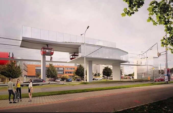 Brno planuje kolej gondolową