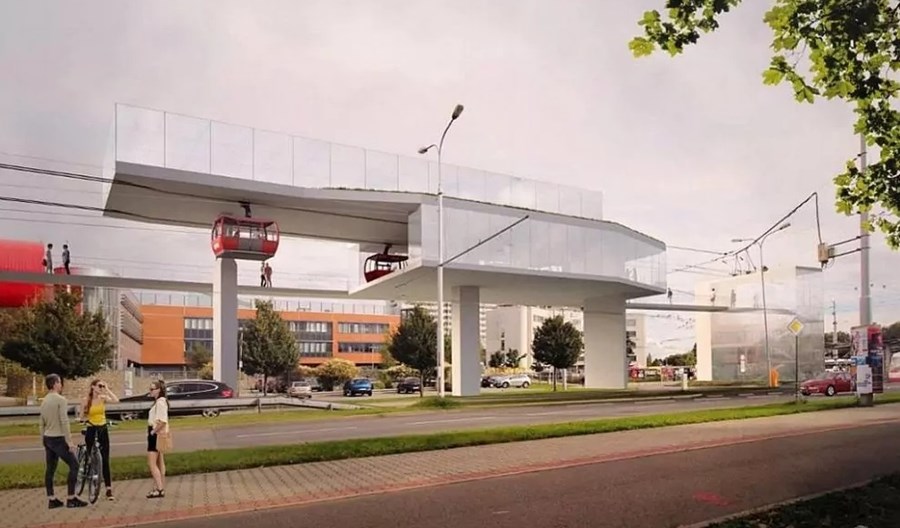 Brno planuje kolej gondolową Brno planuje kolej gondolową