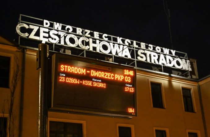 Częstochowa: Na tablicach SDIP nadal tylko komunikacja miejska