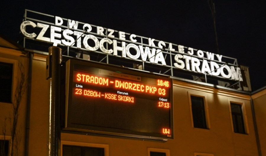 Częstochowa: Na tablicach SDIP nadal tylko komunikacja miejska Częstochowa: Na tablicach SDIP nadal tylko komunikacja miejska