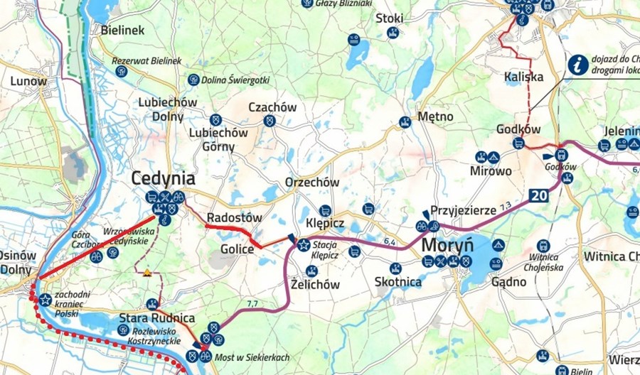 Rowerowa pętelka przy Trasie Pojezierzy Zachodnich Rowerowa pętelka przy Trasie Pojezierzy Zachodnich