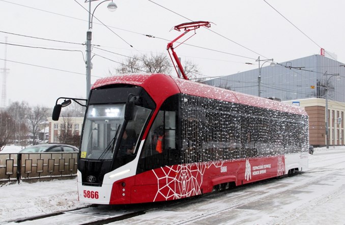 PK TS przed czasem zakończył dostawy 15 tramwajów dla Permu