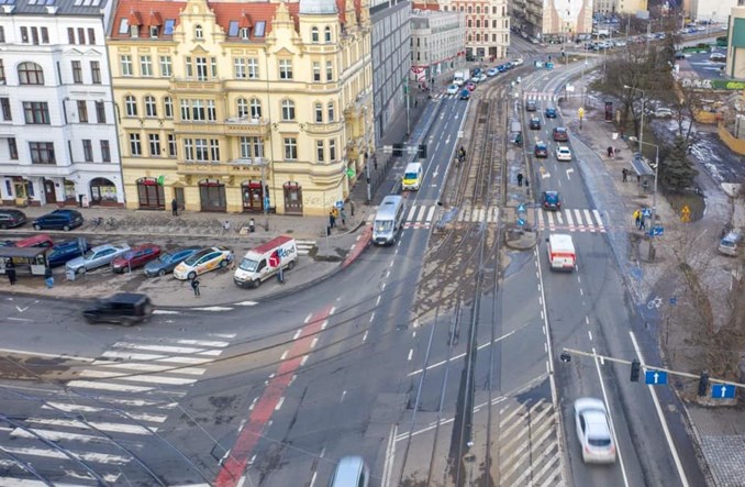 Wrocław zapowiada przebudowę skrzyżowania Drobnera i Dubois