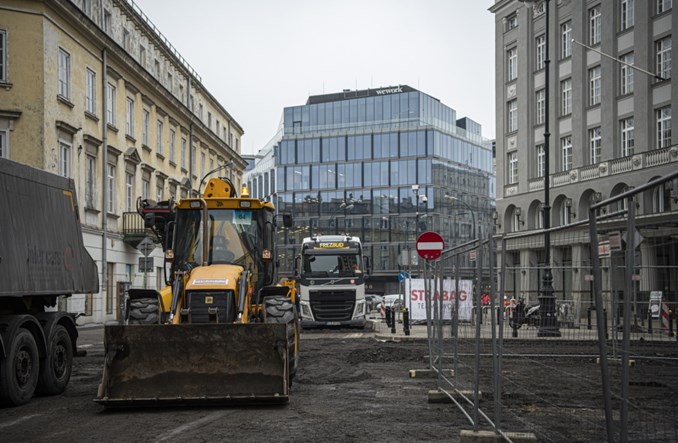 Warszawa: Ruszają prace na pl. Pięciu Rogów i konkurs dla Chmielnej