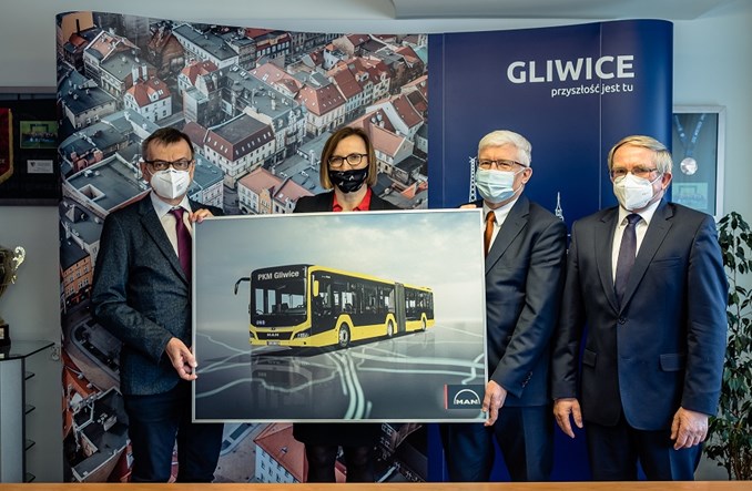 MAN dostarczy hybrydy Lion’s City 19C do Gliwic. Umowa na 15 autobusów podpisana