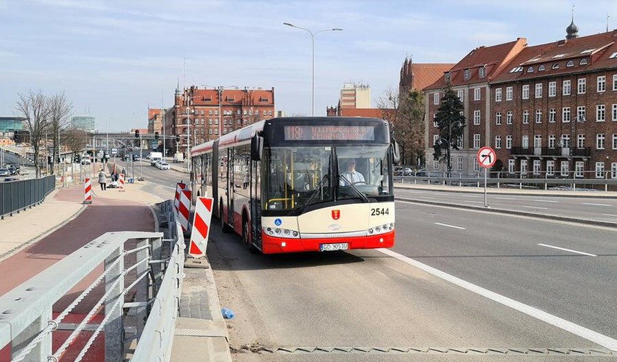 Gdańsk: 800 metrów nowych buspasów na Trakcie Świętego Wojciecha Gdańsk: 800 metrów nowych buspasów na Trakcie Świętego Wojciecha