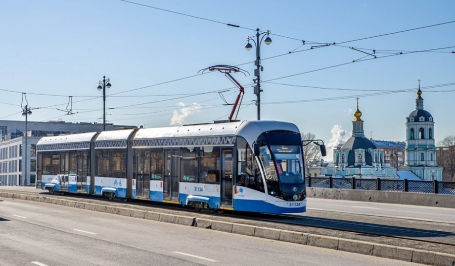 W 2021 r. Moskwa otrzyma ponad 100 nowych tramwajów W 2021 r. Moskwa otrzyma ponad 100 nowych tramwajów