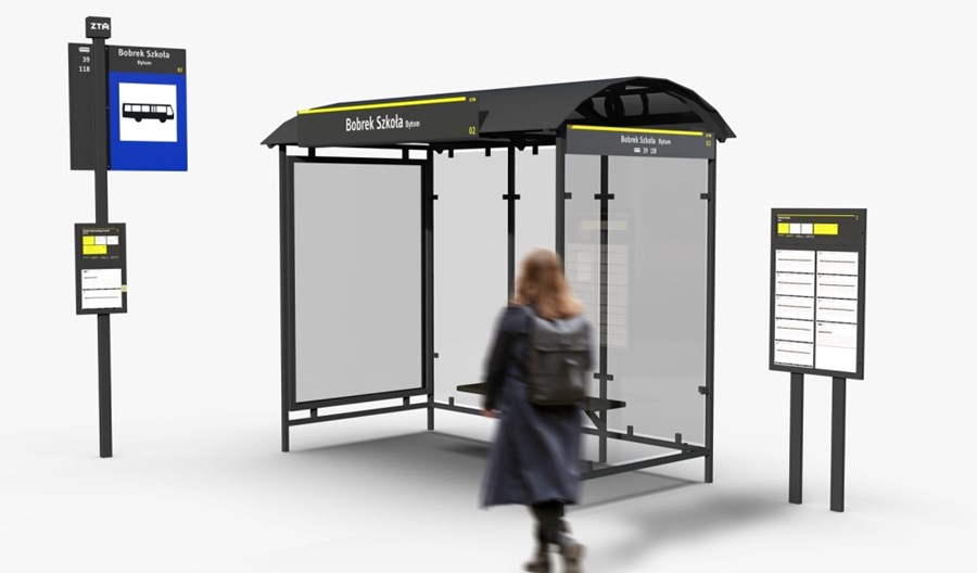 Metropolia GZM przedstawia nowy wzór informacji przystankowej Metropolia GZM przedstawia nowy wzór informacji przystankowej