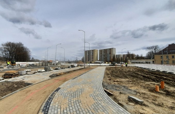 Szczecin: Torowisko na Szafera niemal gotowe. Otwarcie na przełomie sierpnia i września