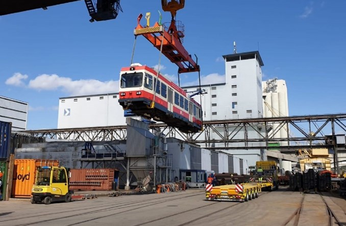 Szwajcarskie tramwaje płyną na Słowację