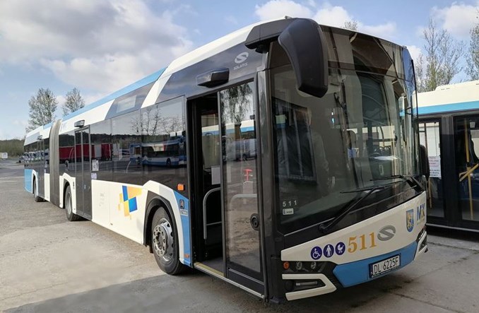 MPK Legnica z używanymi Solarisami IV generacji