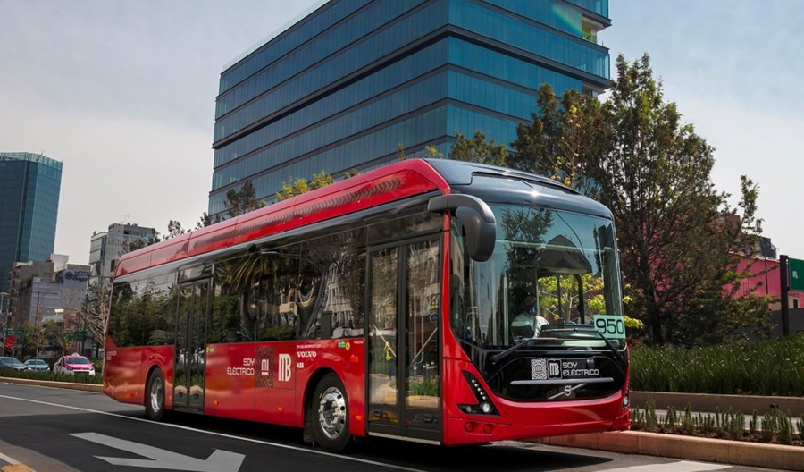 Volvo Buses testuje swój pierwszy w Meksyku elektrobus Volvo Buses testuje swój pierwszy w Meksyku elektrobus