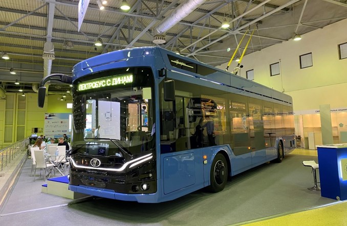 PK TS prezentuje trolejbus z dynamicznym ładowaniem