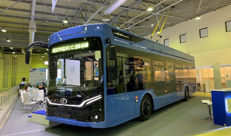 PK TS prezentuje trolejbus z dynamicznym ładowaniem PK TS prezentuje trolejbus z dynamicznym ładowaniem