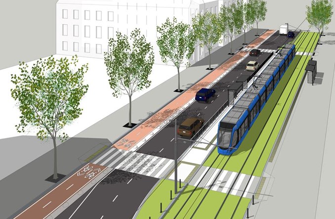 Kijów myśli o tramwaju do centrum miasta