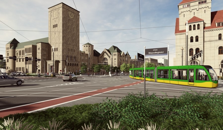 Poznań: Cztery oferty na przebudowę ul. Św. Marcin od mostu do Gwarnej Poznań: Cztery oferty na przebudowę ul. Św. Marcin od mostu do Gwarnej