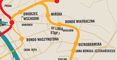 Warszawa nie ustaje z III linią metra. Rusza przetarg na prace przedprojektowe