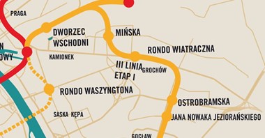 Metro Warszawskie wybrało wykonawcę prac przedprojektowych dla III linii
