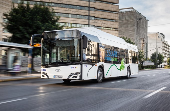 Sześć elektrobusów Solarisa pojedzie do Szwajcarii