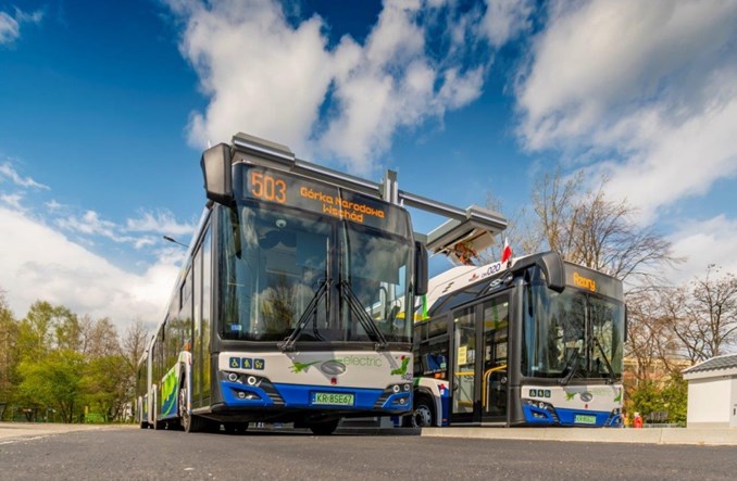 Kraków: 50 nowych autobusów elektrycznych już wozi pasażerów