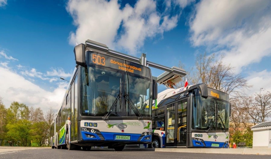 Kraków: 50 nowych autobusów elektrycznych już wozi pasażerów Kraków: 50 nowych autobusów elektrycznych już wozi pasażerów