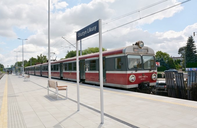 Olsztyn: Ruszyły trzy nowe przystanki kolejowe. Na razie dla 6,5 par połączeń