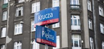 Nowe Centrum Warszawy: ul. Krucza z pasażem po środku jak La Rambla