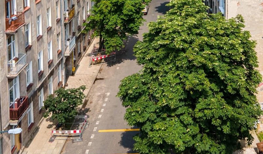 Łódź: Kolejna ulica-ogród na Starym Polesiu Łódź: Kolejna ulica-ogród na Starym Polesiu