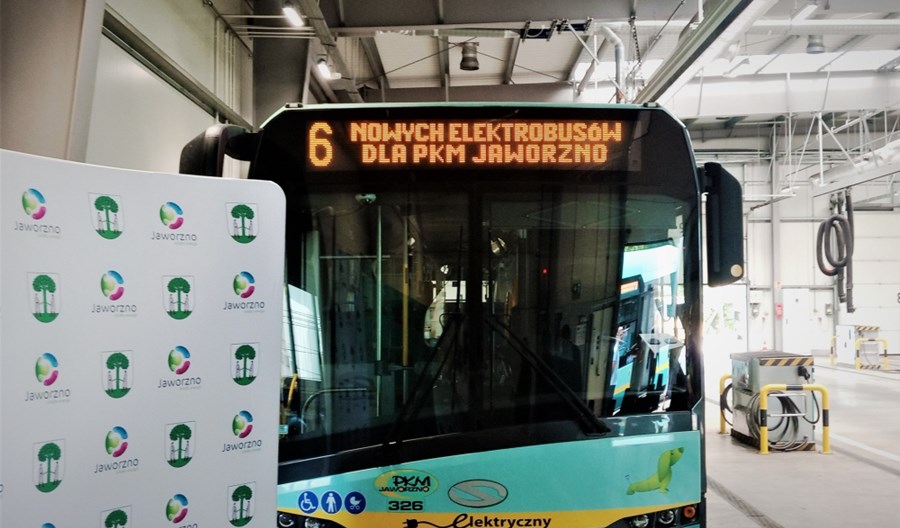 Nowe Solarisy dotrą do Jaworzna. Liczba elektrobusów wzrośnie do 50 Nowe Solarisy dotrą do Jaworzna. Liczba elektrobusów wzrośnie do 50