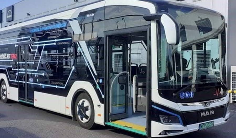 Gdańsk: Nowy MAN Lion’s City E na testach Gdańsk: Nowy MAN Lion’s City E na testach