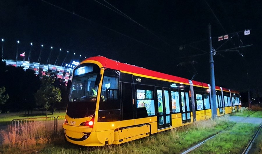 Warszawa: Tramwaje Hyundaia jednymi z najcichszych w Polsce Warszawa: Tramwaje Hyundaia jednymi z najcichszych w Polsce