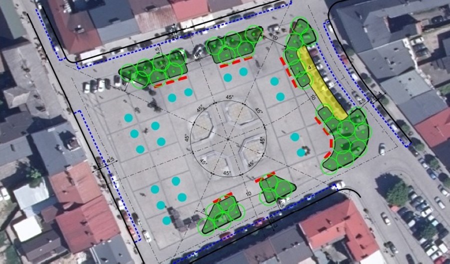 Skierniewice odbetonują rynek. We wrześniu ruszą prace Skierniewice odbetonują rynek. We wrześniu ruszą prace