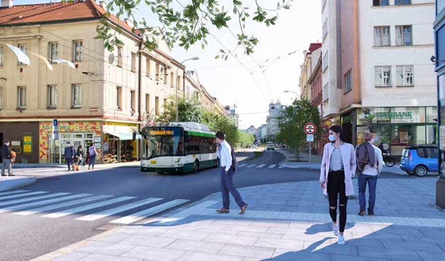 Pilzno zamyka jedną z głównych ulic dla transportu indywidualnego Pilzno zamyka jedną z głównych ulic dla transportu indywidualnego