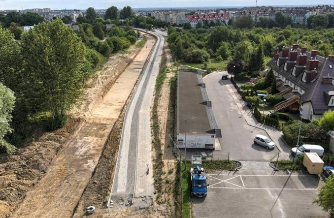Gdańsk: Tramwaj na Nowej Warszawskiej. Kilometry chodników, niebawem pierwsze podkłady