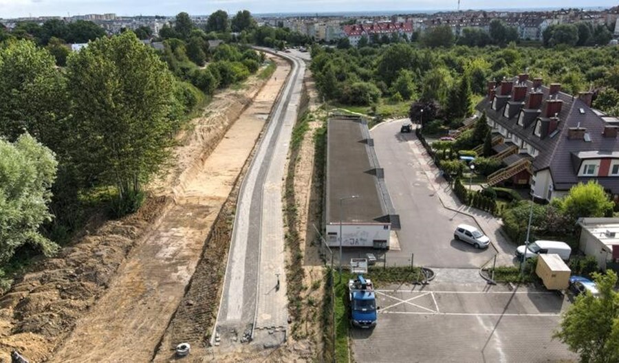 Gdańsk: Tramwaj na Nowej Warszawskiej. Kilometry chodników, niebawem pierwsze podkłady Gdańsk: Tramwaj na Nowej Warszawskiej. Kilometry chodników, niebawem pierwsze podkłady