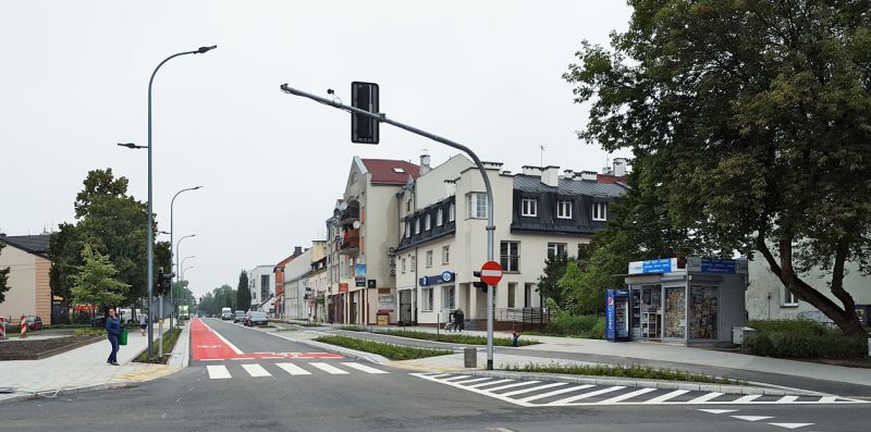 Ulica Puławska po przebudowie